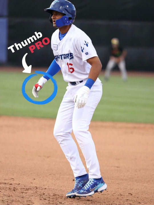 ThumbPRO Performance Baseball and Softball Thumb Guard, Raul Shah, MiLB