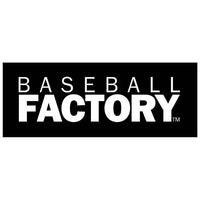 Baseball Factory logo, ThumbPRO® baseball thumb guard featured and trusted by Baseball Factory