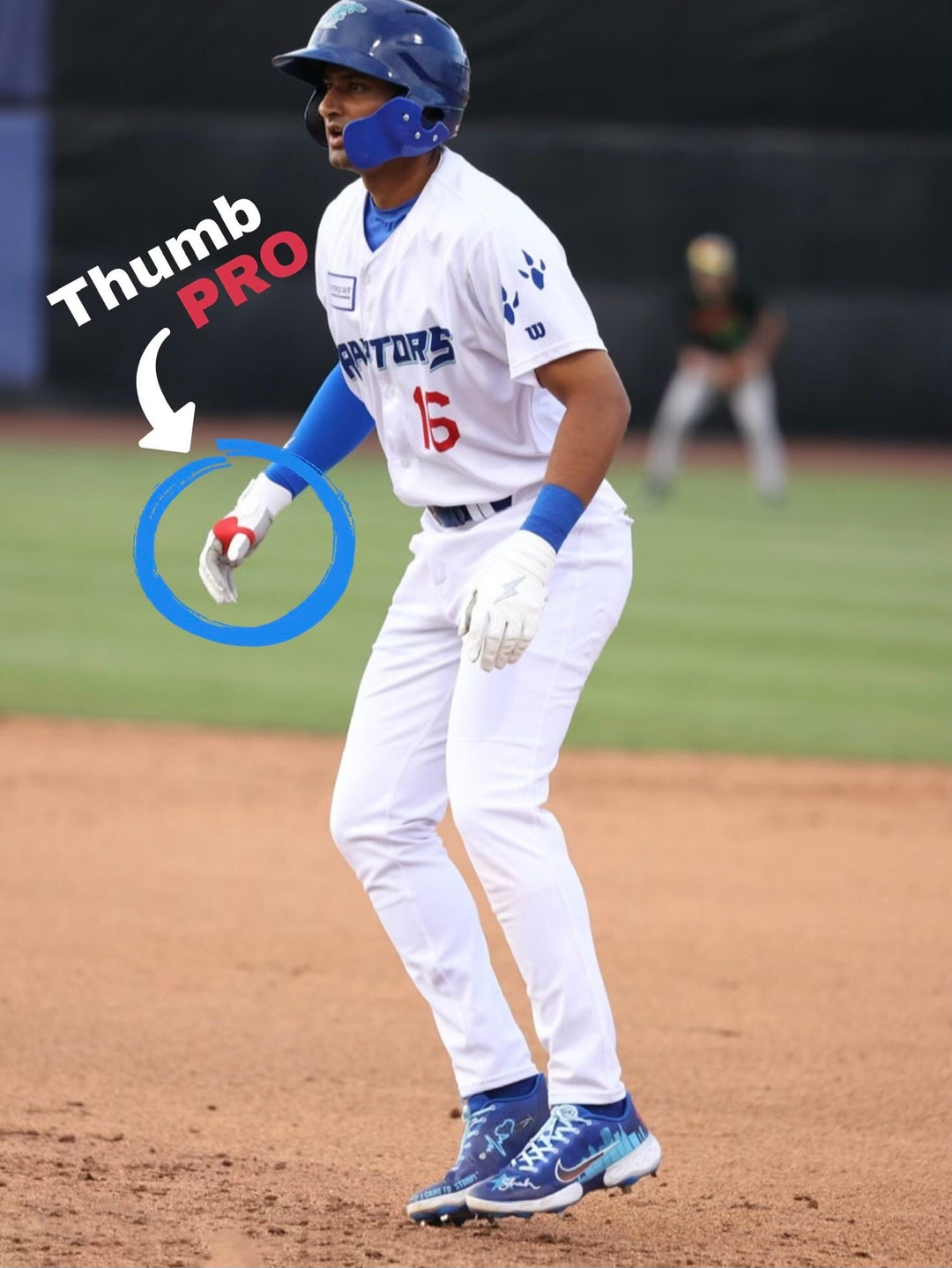 ThumbPRO Performance Baseball and Softball Thumb Guard, Rual Shah MiLB